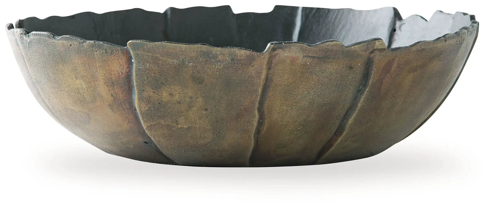 Aidman - Bowl - Black / Antique Gold Finish by Unique Piece Furniture