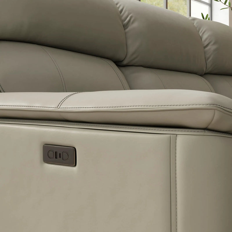 Oslo - Dual Power Reclining Sofa by Unique Piece Furniture
