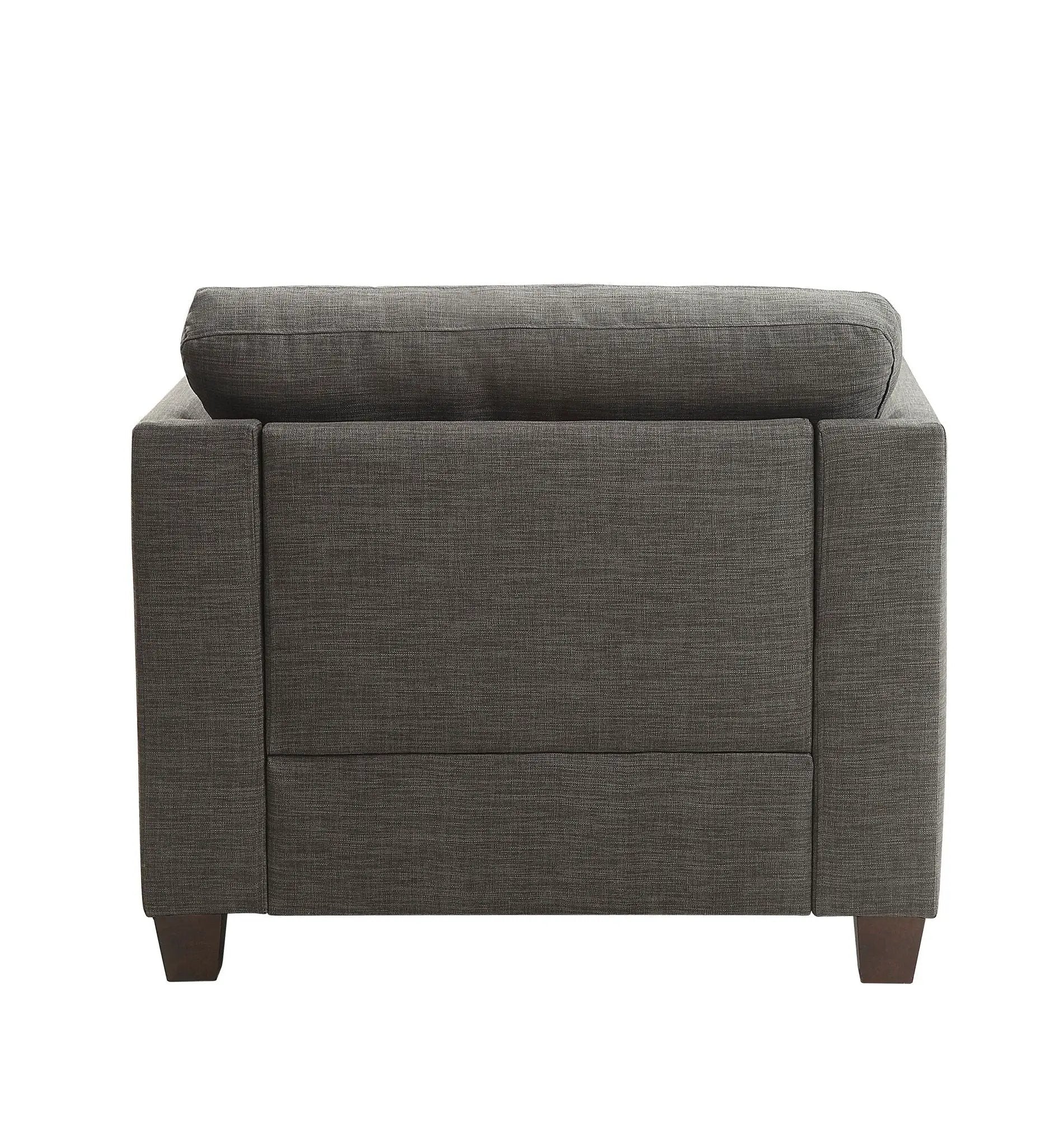 Laurissa - Chair With 3 Pillows - Light Charcoal by Unique Piece Furniture