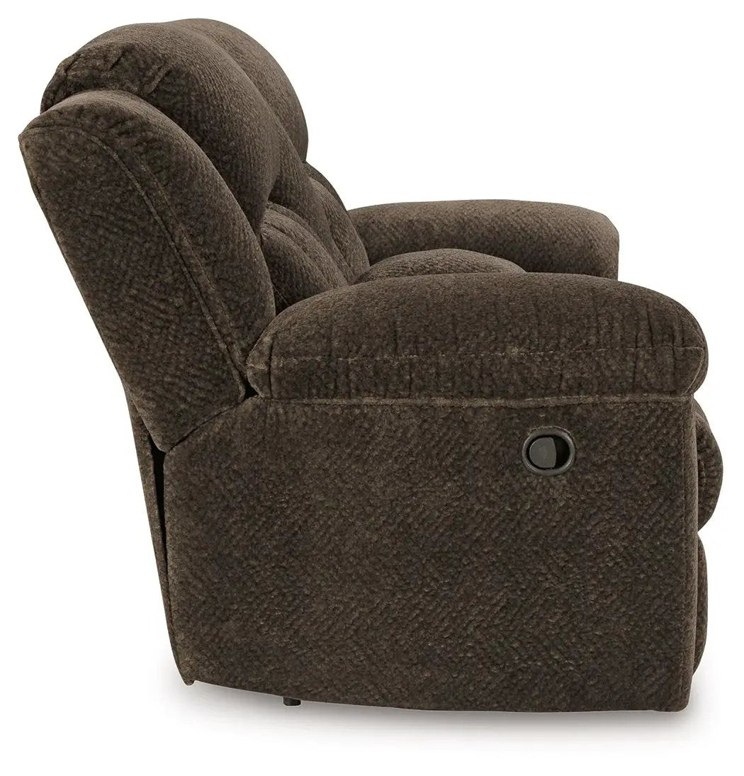 Frohn - Dbl Reclining Loveseat With Console by Unique Piece Furniture