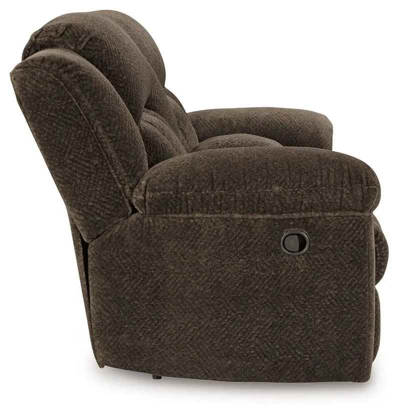 Frohn - Dbl Reclining Loveseat With Console by Unique Piece Furniture