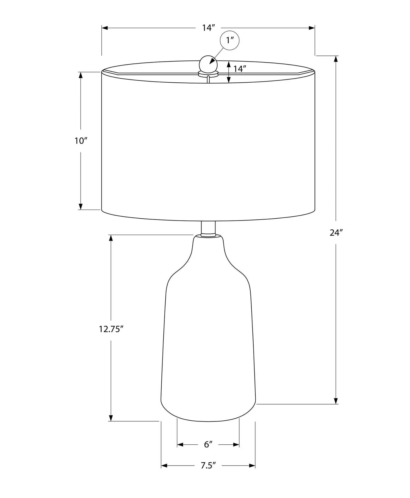 Lighting Table Lamp Concrete Contemporary by HouseOfZazla