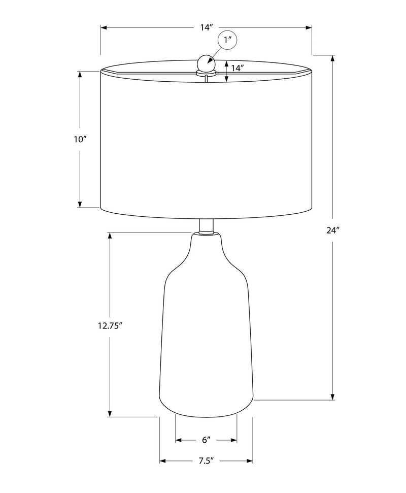 Lighting Table Lamp Concrete Contemporary by HouseOfZazla