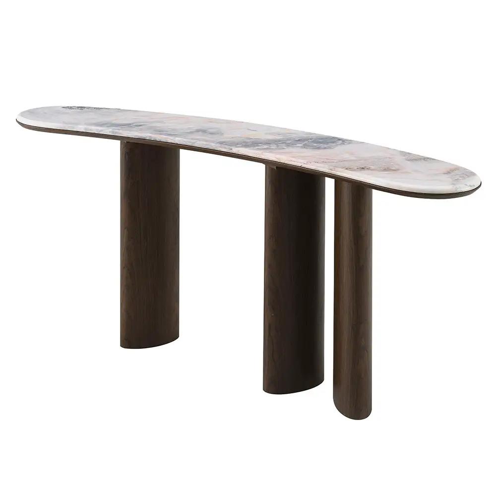 Hanale - Table With Marble Top by Unique Piece Furniture