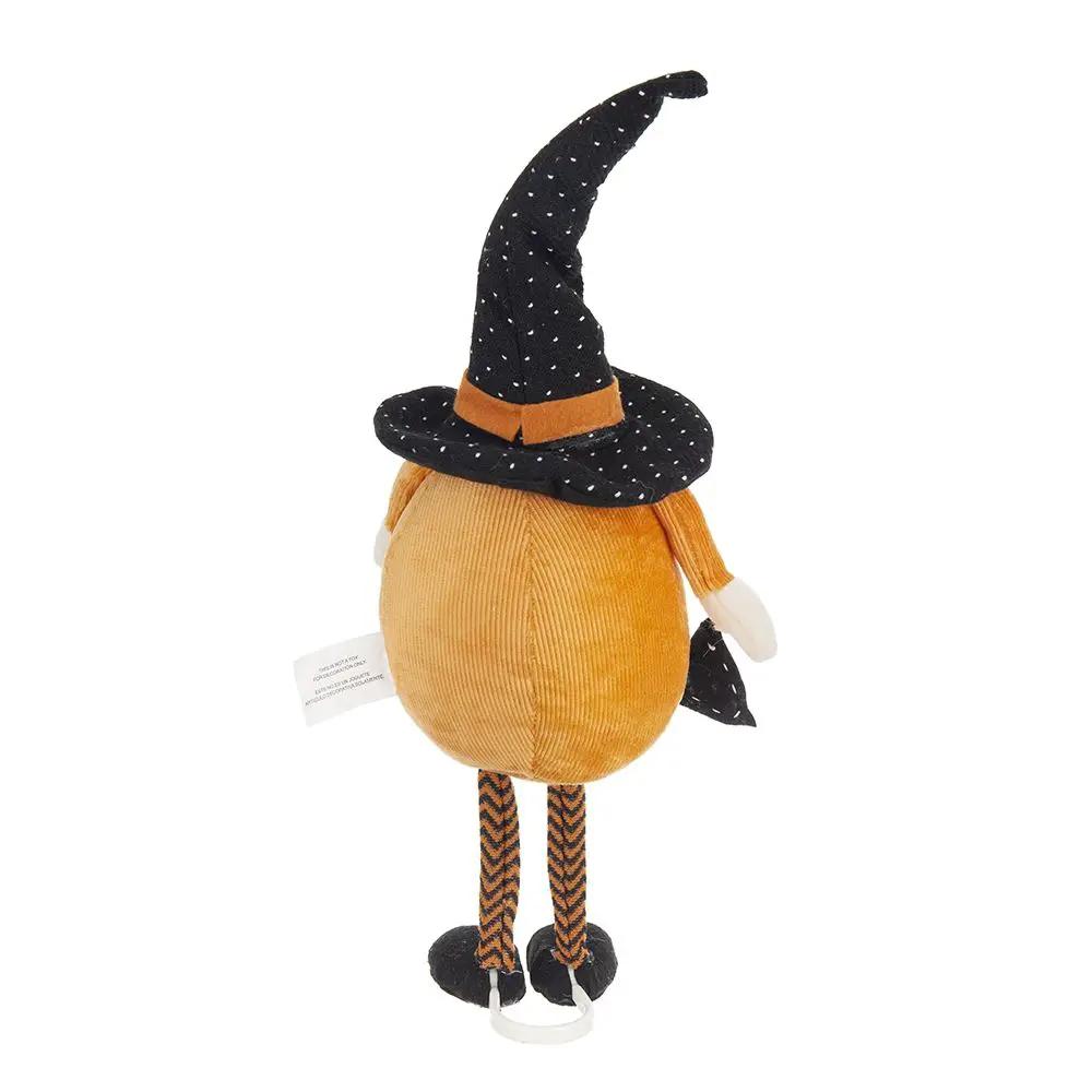 Standing Gnome With Gnome & Holding Banner, For Halloween Decor by Unique Piece Furniture