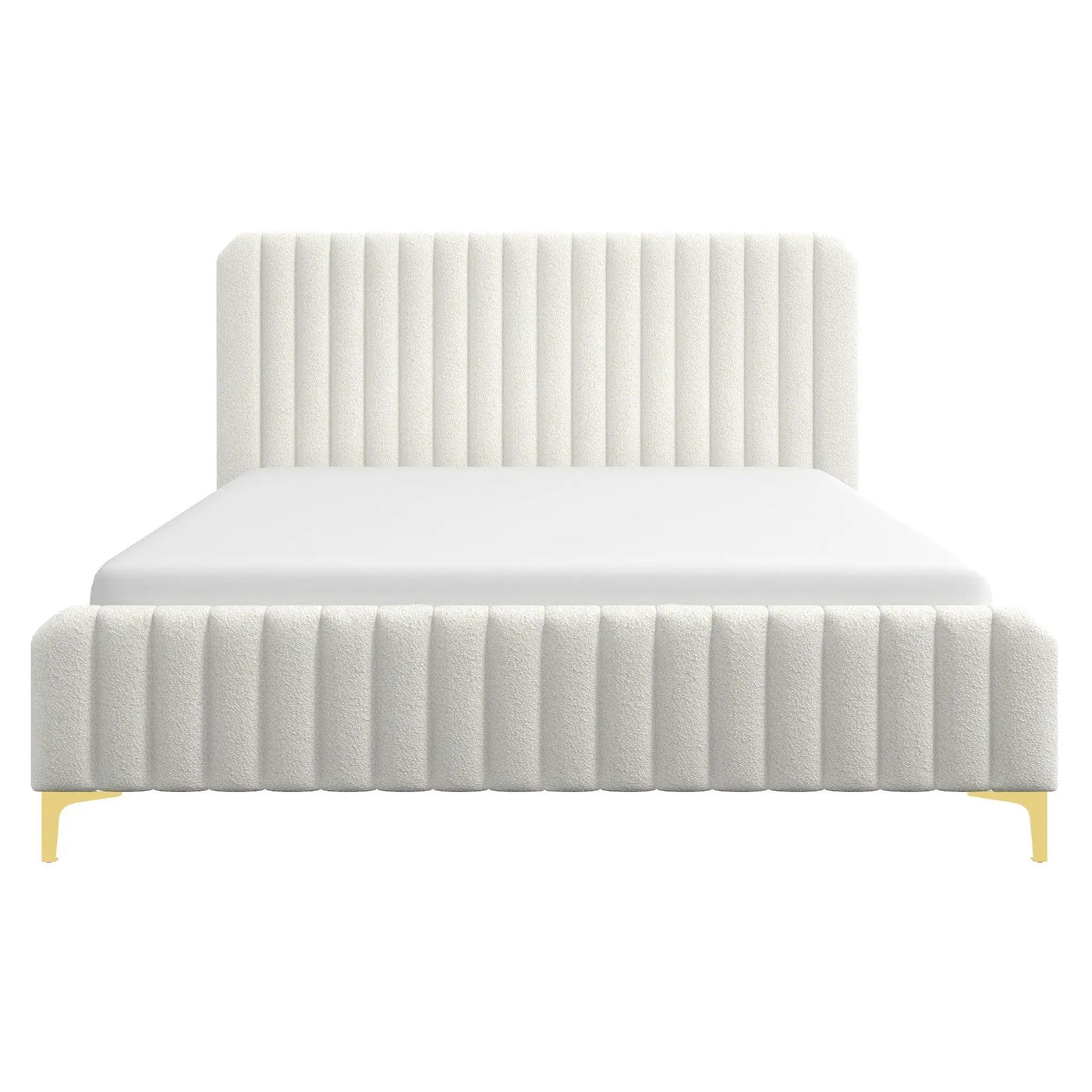 Valery - Upholstered Platform Bed by HouseOfZazla