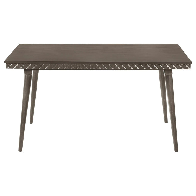 Perkins - Rectangular Dining Table - Dark Brown by HouseOfZazla