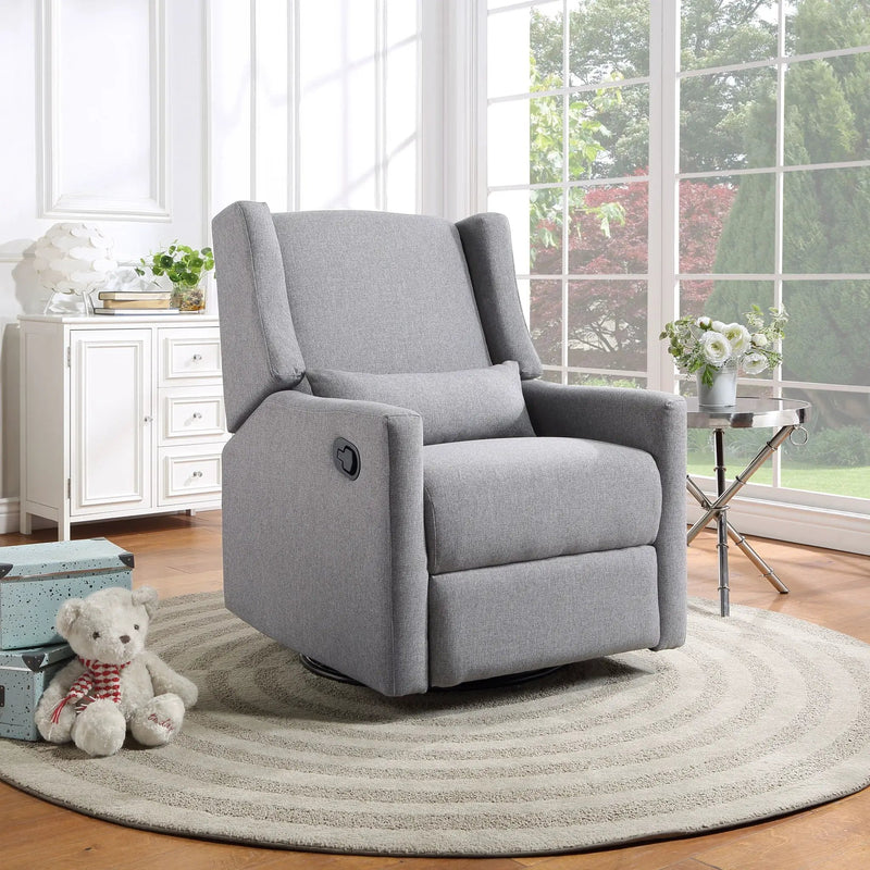 Pronto - Swivel Glider Recliner With Pillow by Unique Piece Furniture