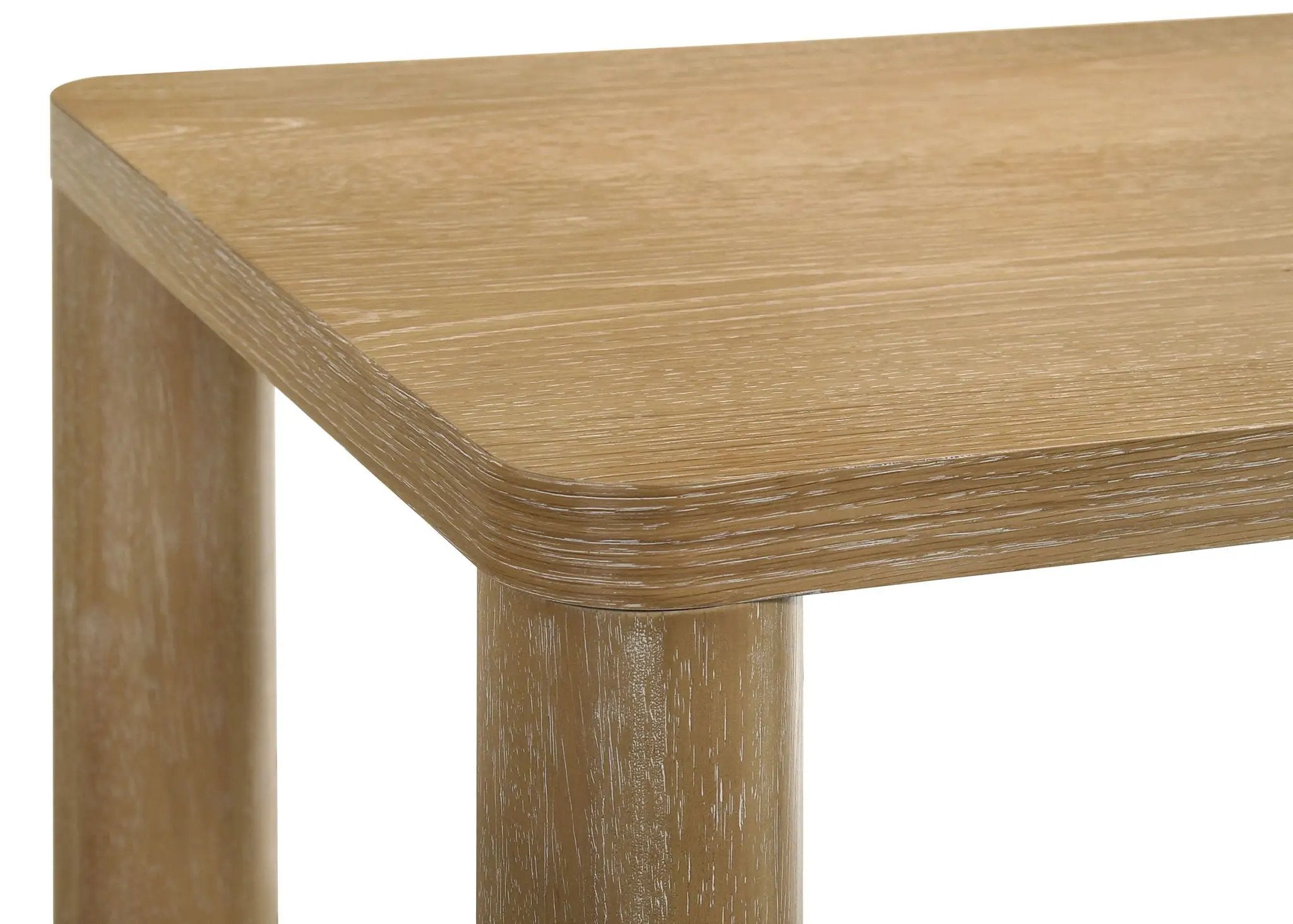 Castlewood 2-piece Cocktail Coffee Table Set Light Oak by Unique Piece Furniture