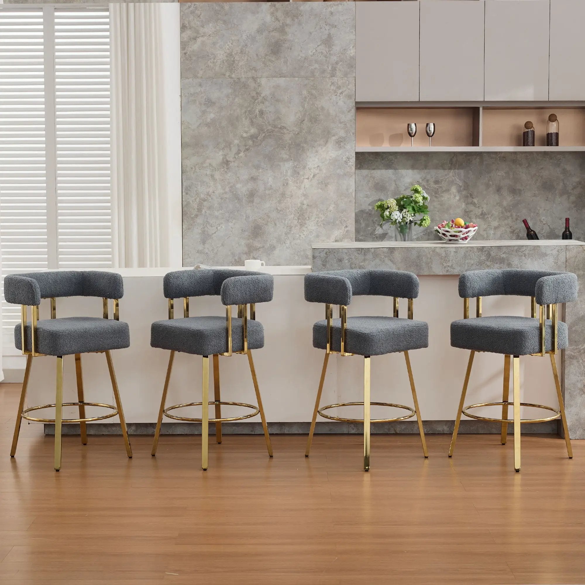 Decorative Upholstered Side Chair For Living Room (Set of 2) by Unique Piece Furniture