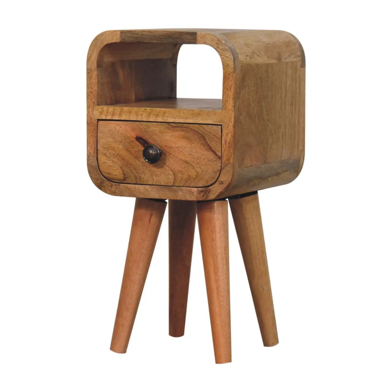 Mini Open Bedside Nightstand by Unique Piece Furniture