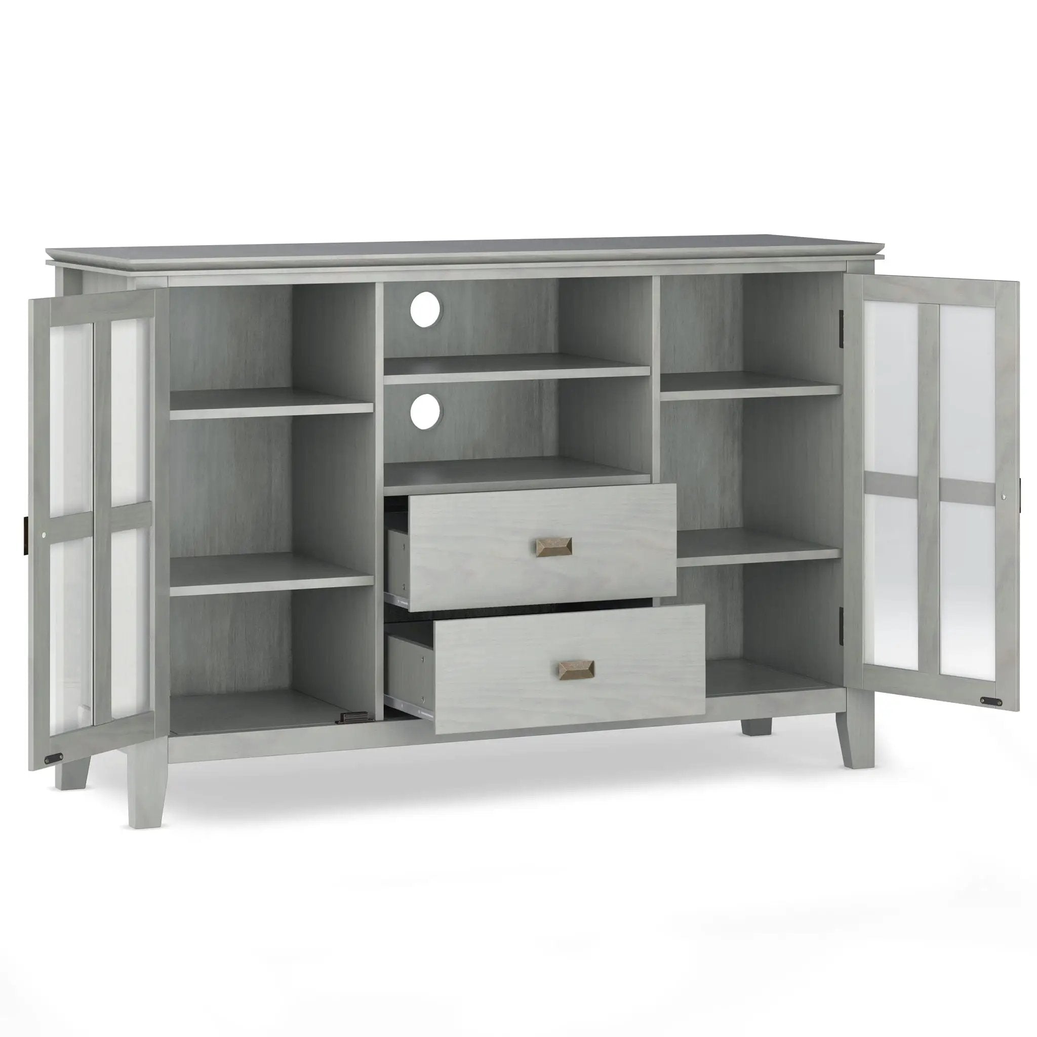 Artisan - Handcrafted, Tall TV Media Stand by HouseOfZazla