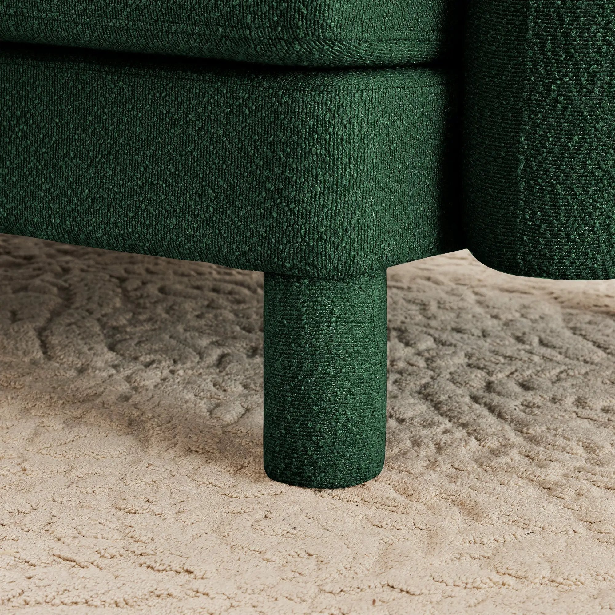 Ottoman Polyester-Green by HouseOfZazla