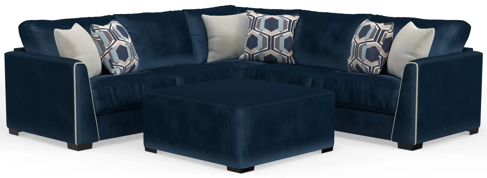 Jetson - Cocktail Ottoman - Nile by Unique Piece Furniture