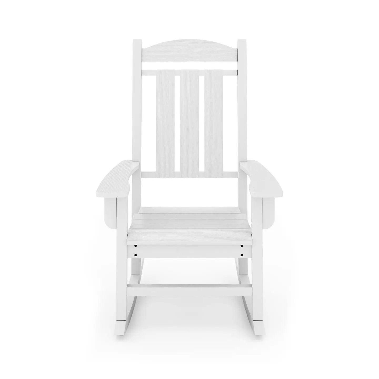 Traditional Porch Rocker Classic HDPE Poly Lumber For Porch, Patio, And Garden Comfort by Unique Piece Furniture