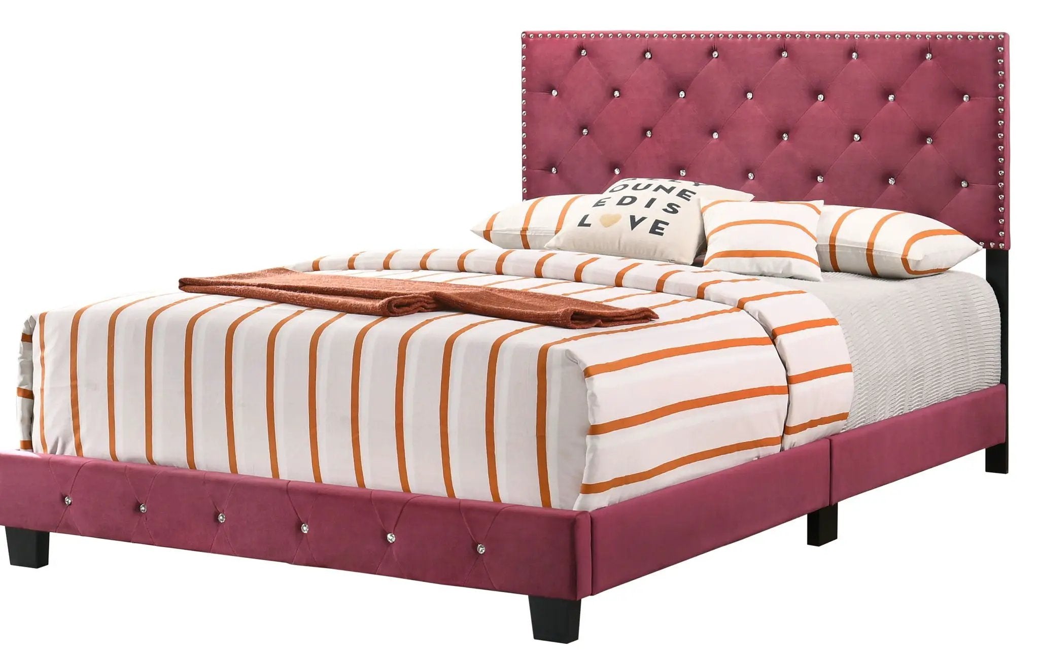 Luxurious Upholstered Bed by HouseOfZazla