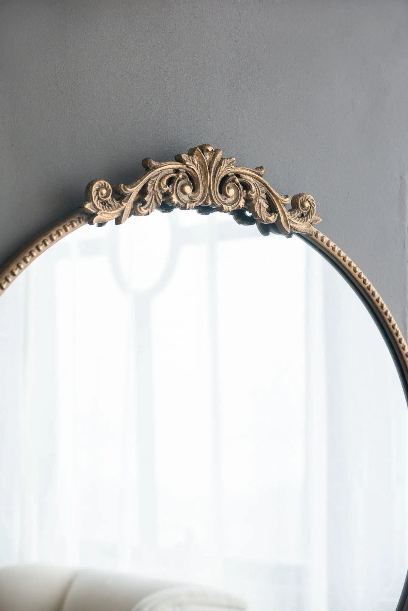 Classic Design Mirror With Baroque Inspired Frame by HouseOfZazla
