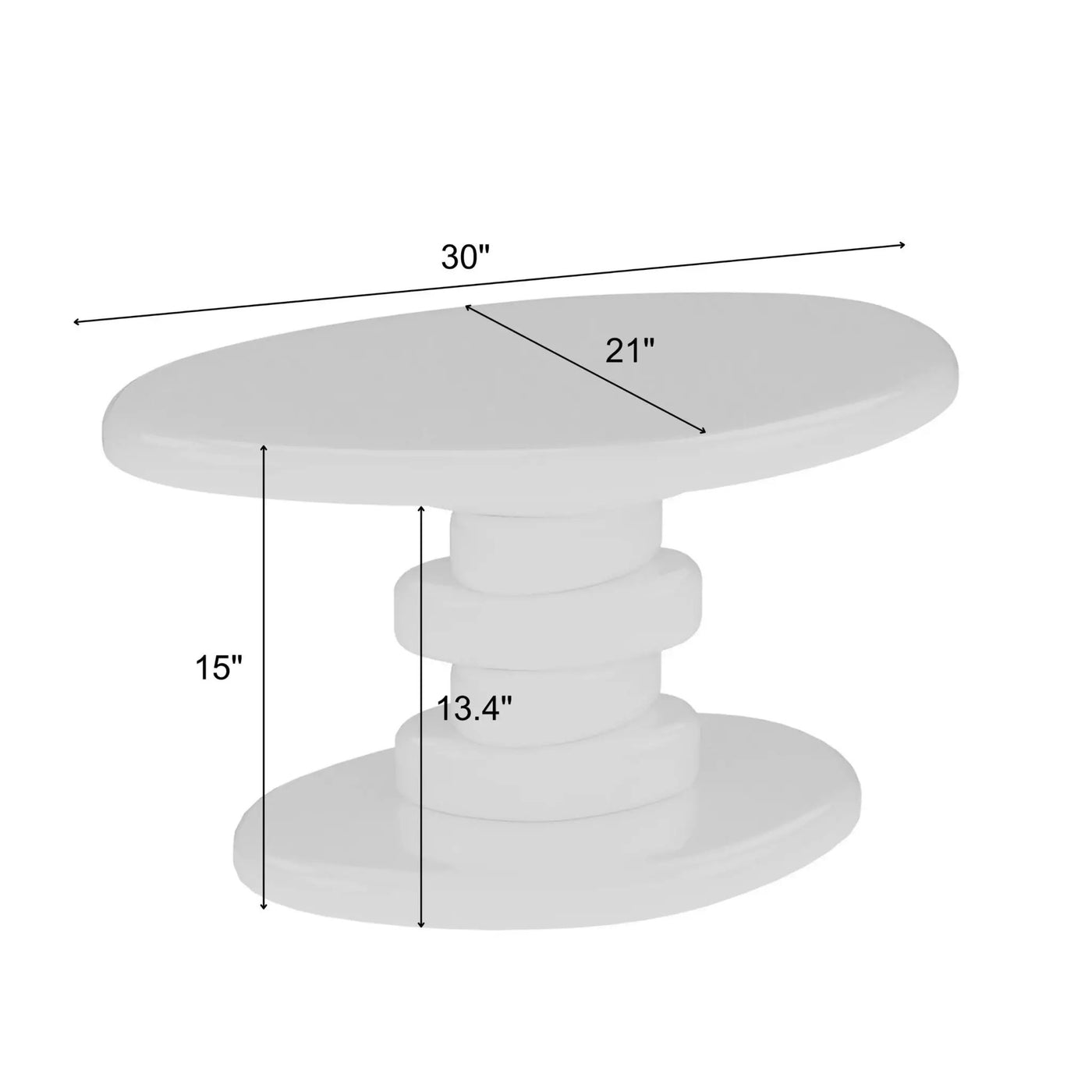 Cobblestone End Table by Unique Piece Furniture