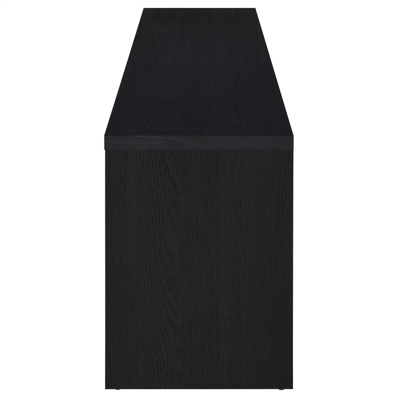 Rutland 78-inch 3-drawer TV Stand Media Console Black by Unique Piece Furniture