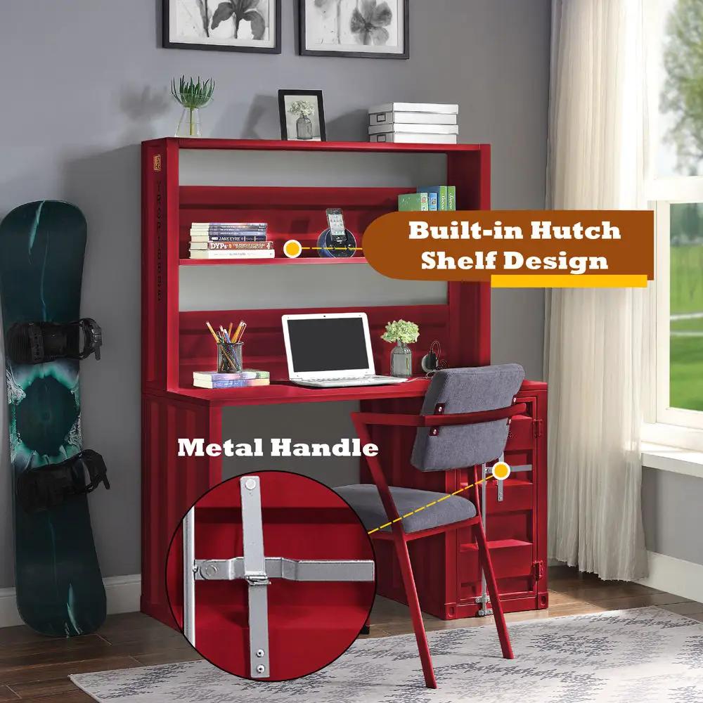 Cargo - Desk & Hutch by Unique Piece Furniture