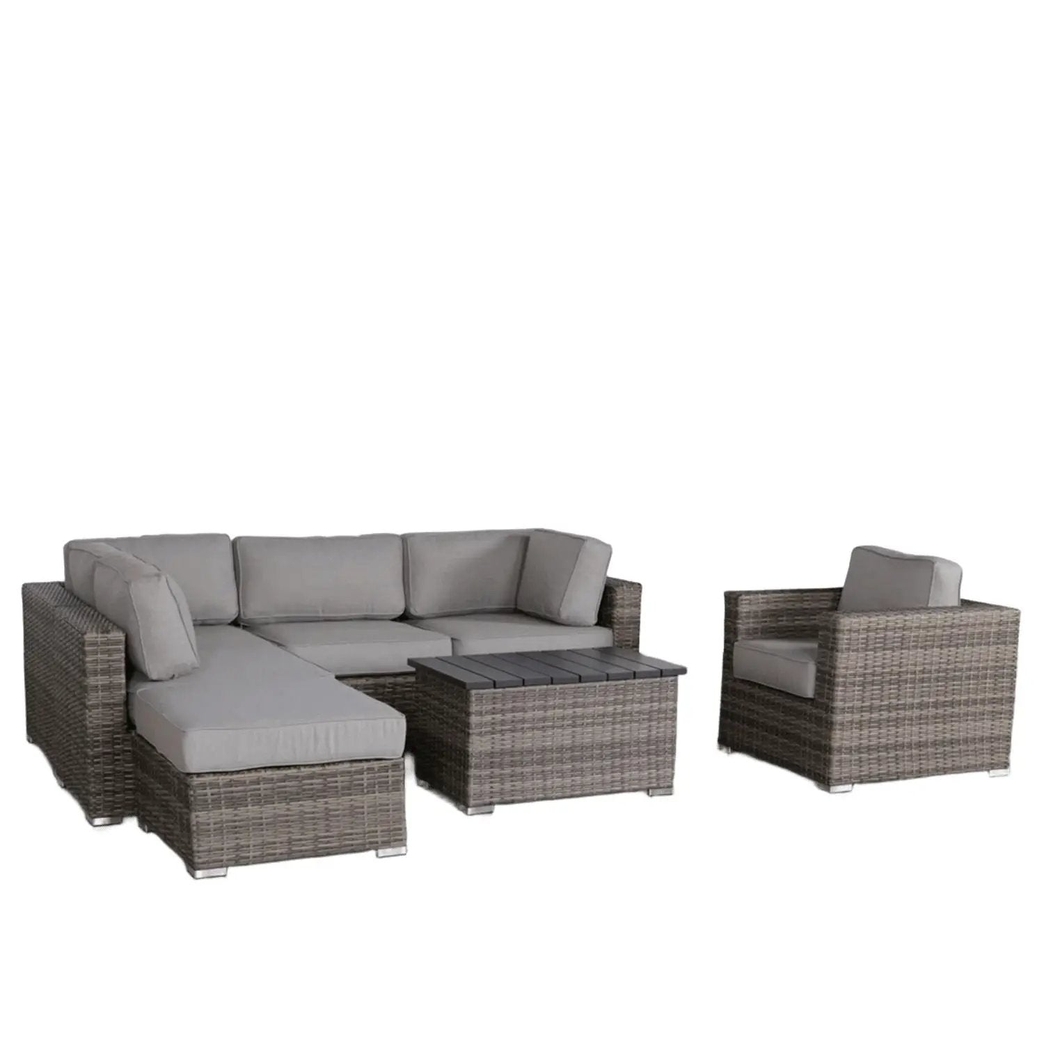 Stylish Entertainment Sectional Set, Outdoor Living by Unique Piece Furniture