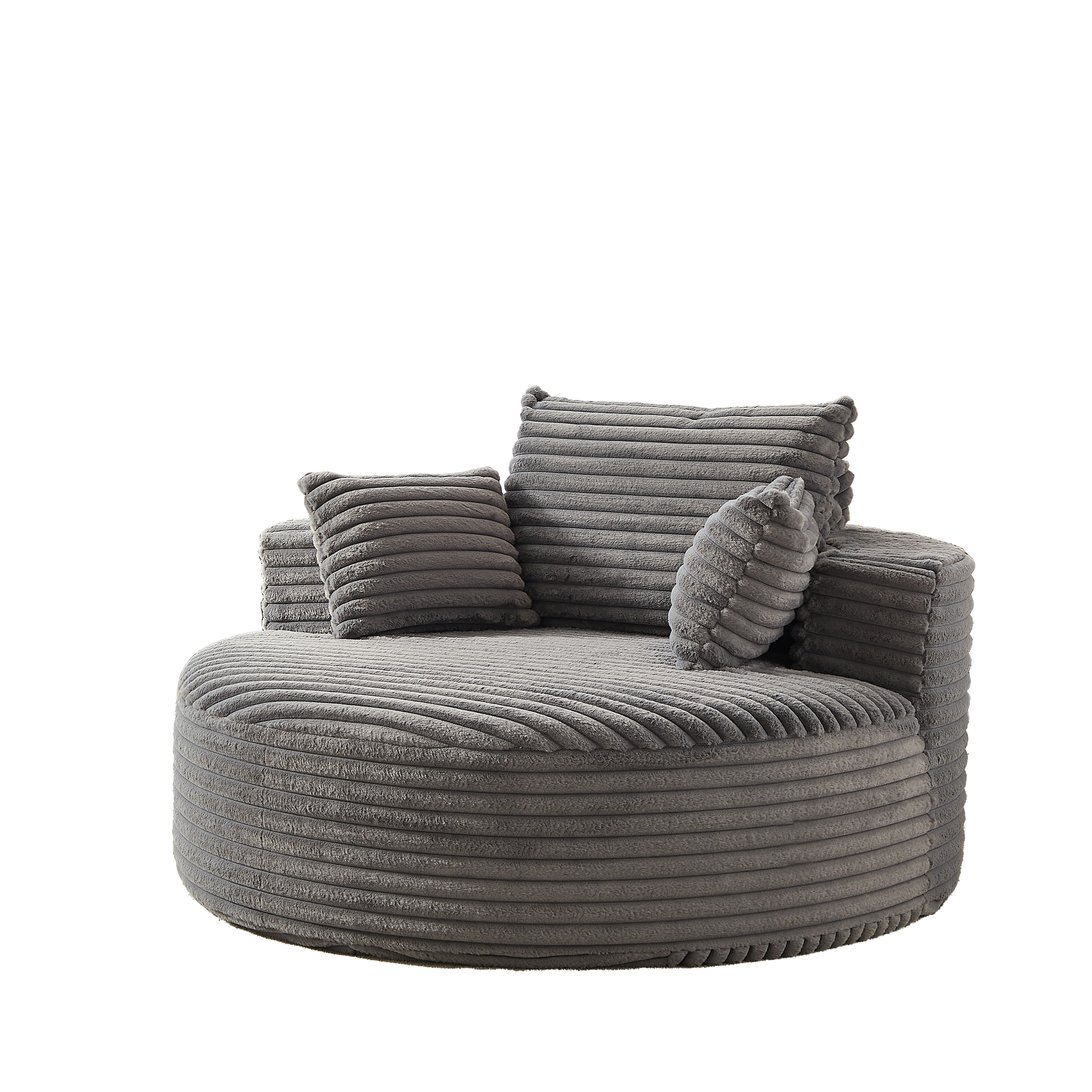 55' Corduroy Sponge Single Sofa by HouseOfZazla