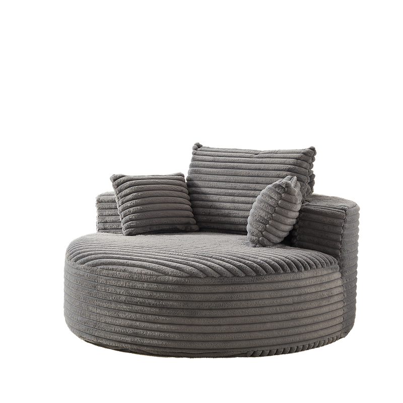 55' Corduroy Sponge Single Sofa by HouseOfZazla