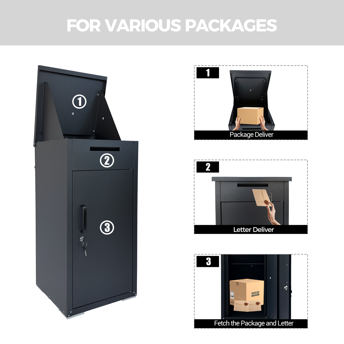 Package Delivery Box for Outside, photo 9 of 10