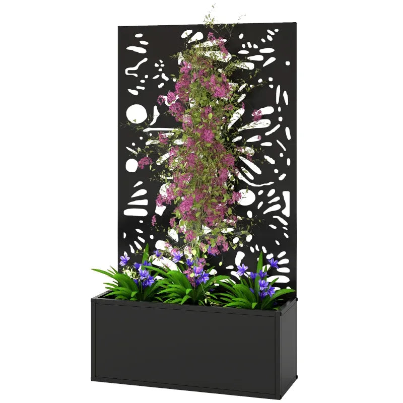 Stylish Plant Bed, Freestanding or Wall Mounted Plant Bed by HouseOfZazla