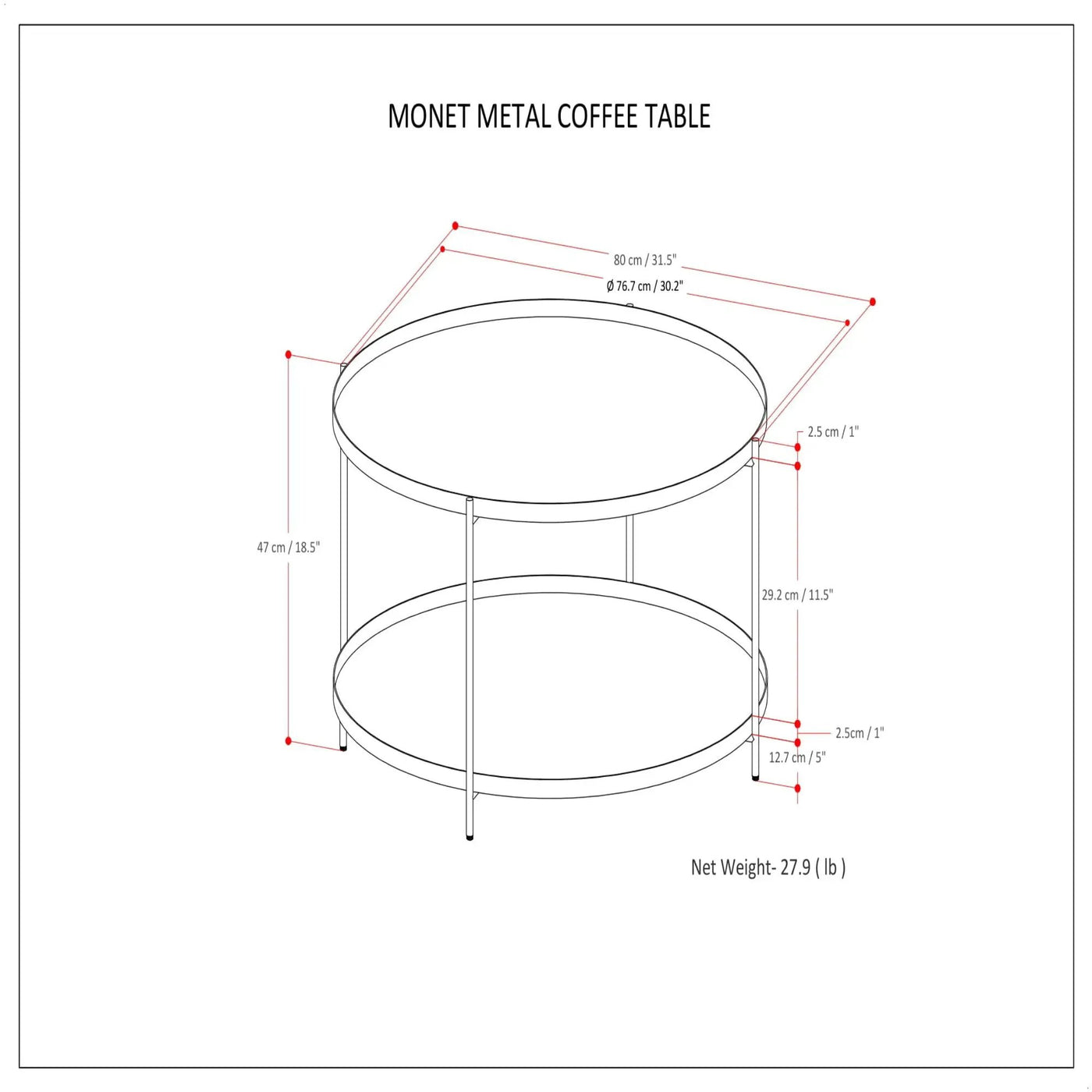 Monet - Handcrafted Table by Unique Piece Furniture
