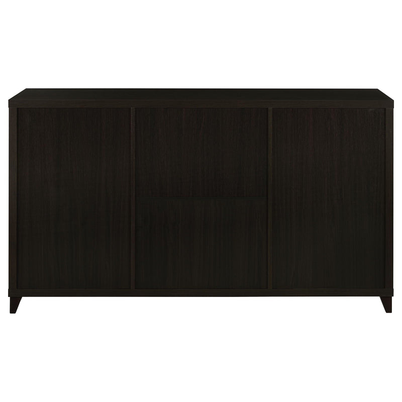 Lewes 2-door Engineered Wood 60-inch TV Stand Cappuccino by Unique Piece Furniture