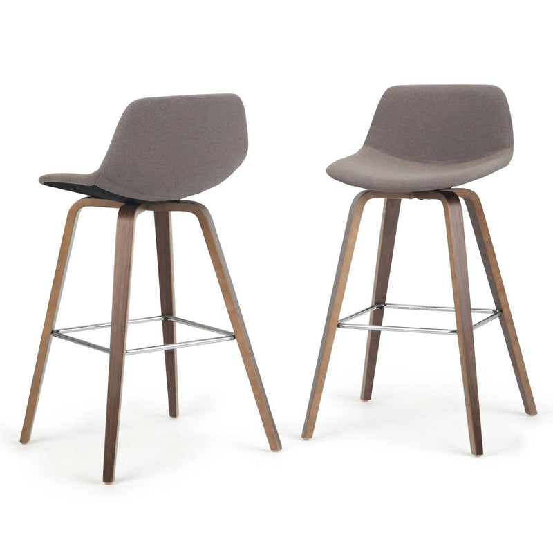 Randolph - Bentwood Multifunctional Counter / Bar Height Stool (Set of 2) by Unique Piece Furniture