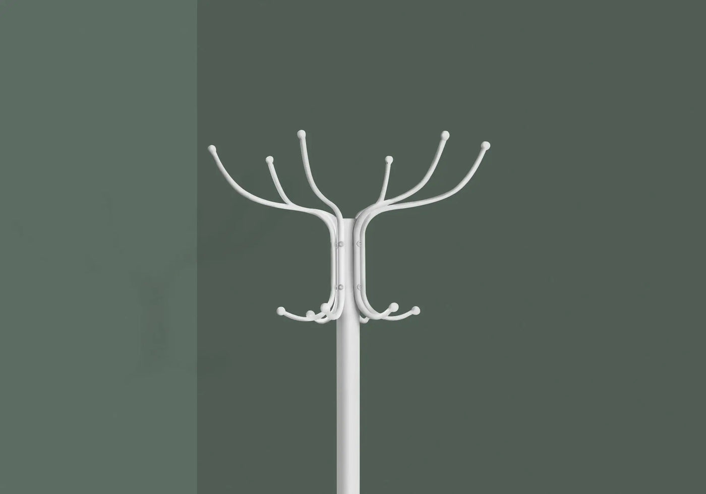 Coat Rack, Hall Tree, Free Standing, 12 Hooks, Entryway, 70"H, Umbrella Holder, Contemporary & Modern by Unique Piece Furniture