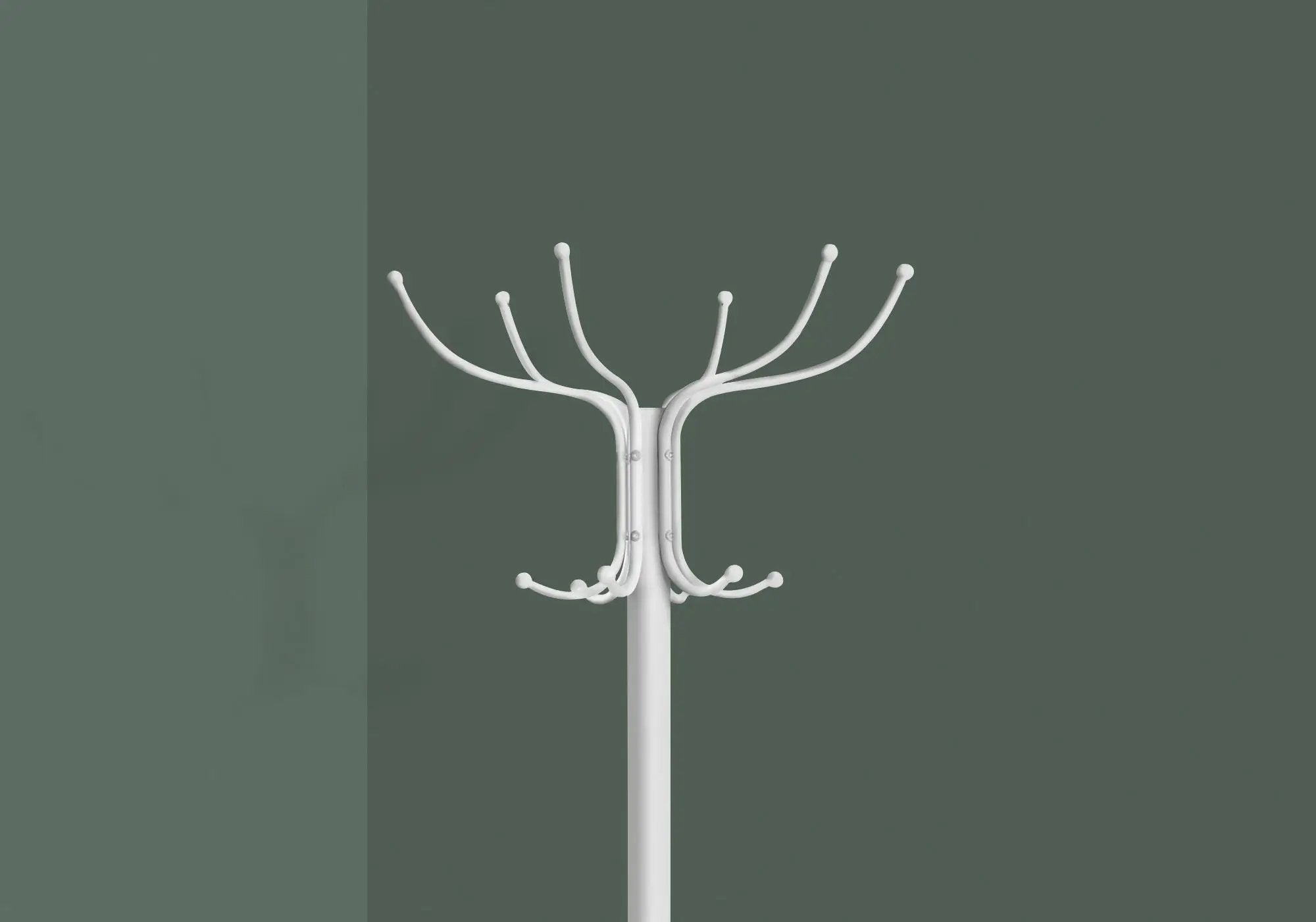Coat Rack, Hall Tree, Free Standing, 12 Hooks, Entryway, 70"H, Umbrella Holder, Contemporary & Modern by Unique Piece Furniture