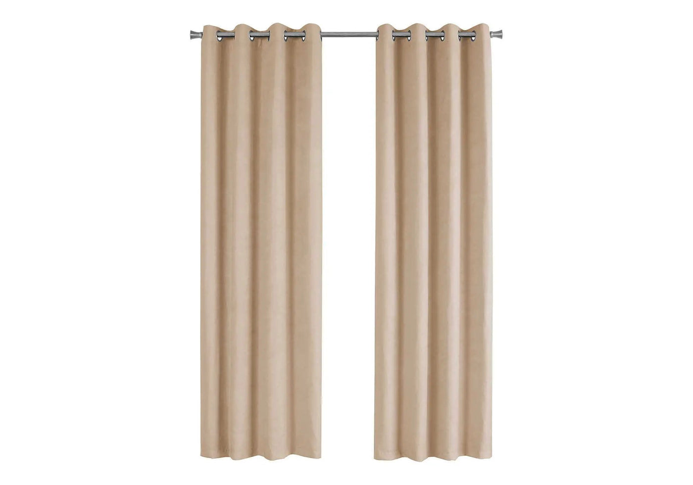 2 Pieces Set Room Darkening Curtain Panels with Grommet by HouseOfZazla