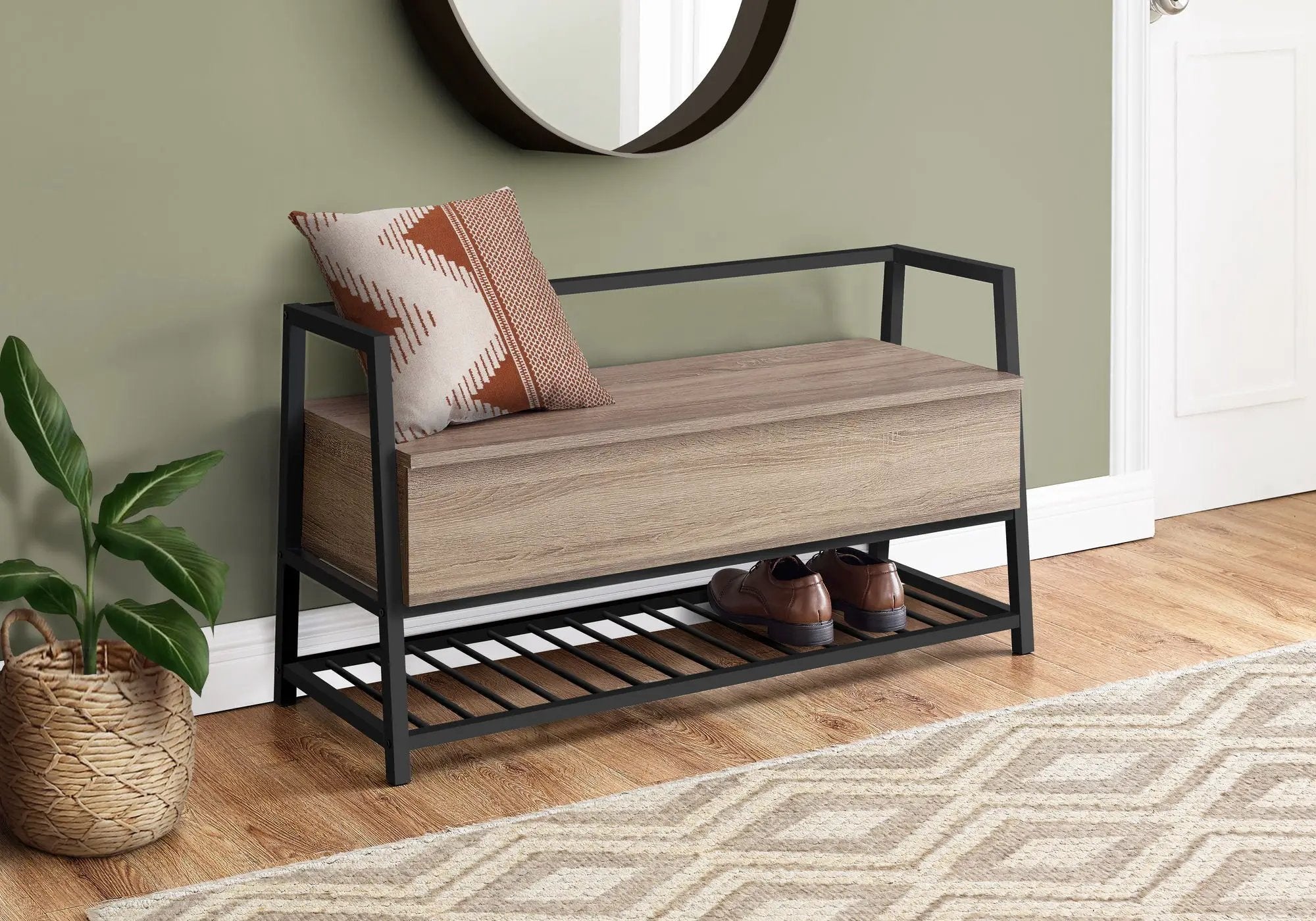 Bench Storage, Rectangular, Contemporary & Modern by Unique Piece Furniture