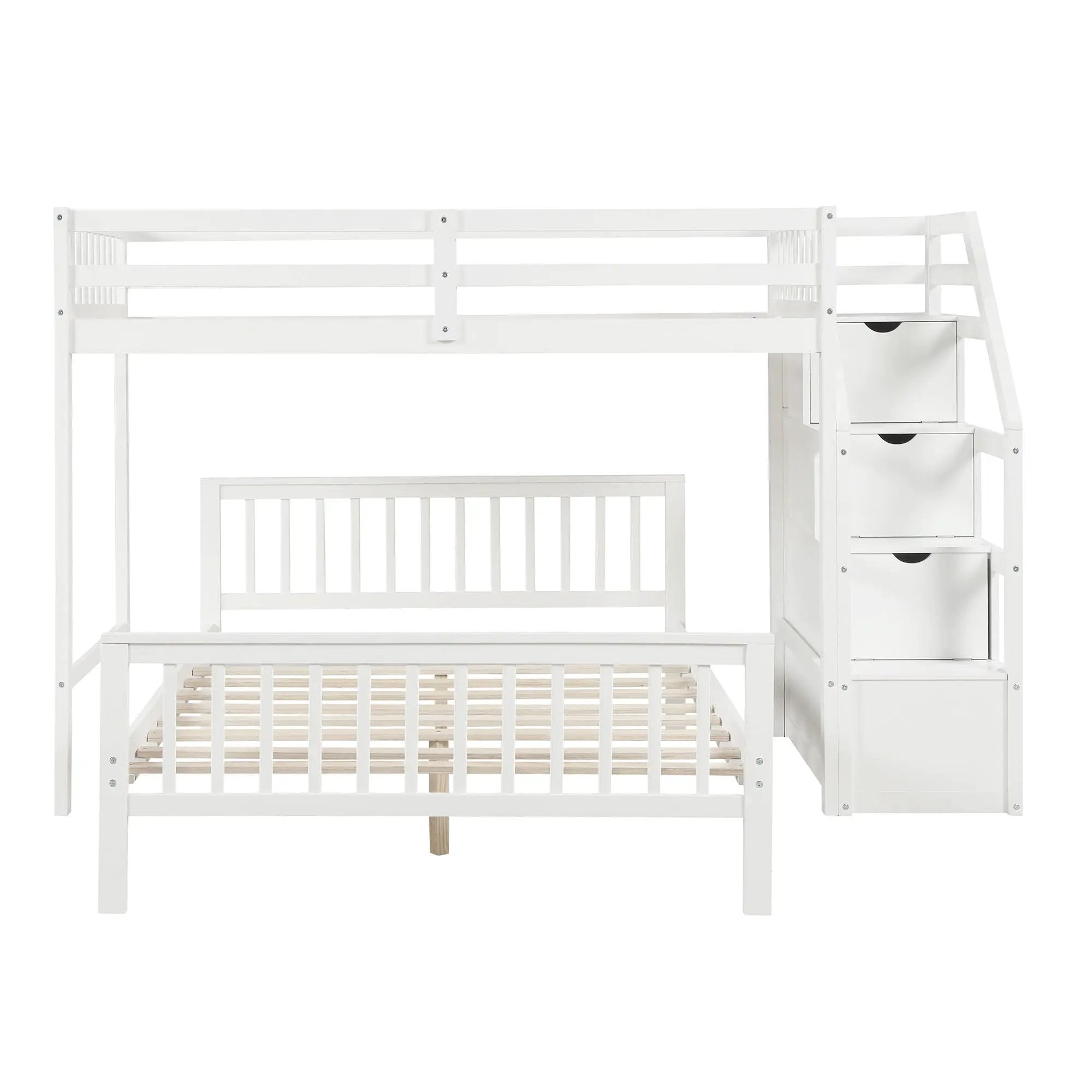 Loft Bed With Staircase And Storage by Unique Piece Furniture