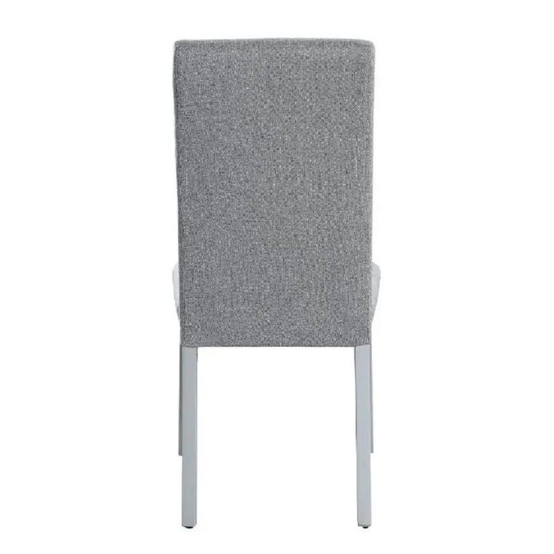 Lanton - Side Chair (Set of 2) - Gray Linen & Antique White by Unique Piece Furniture