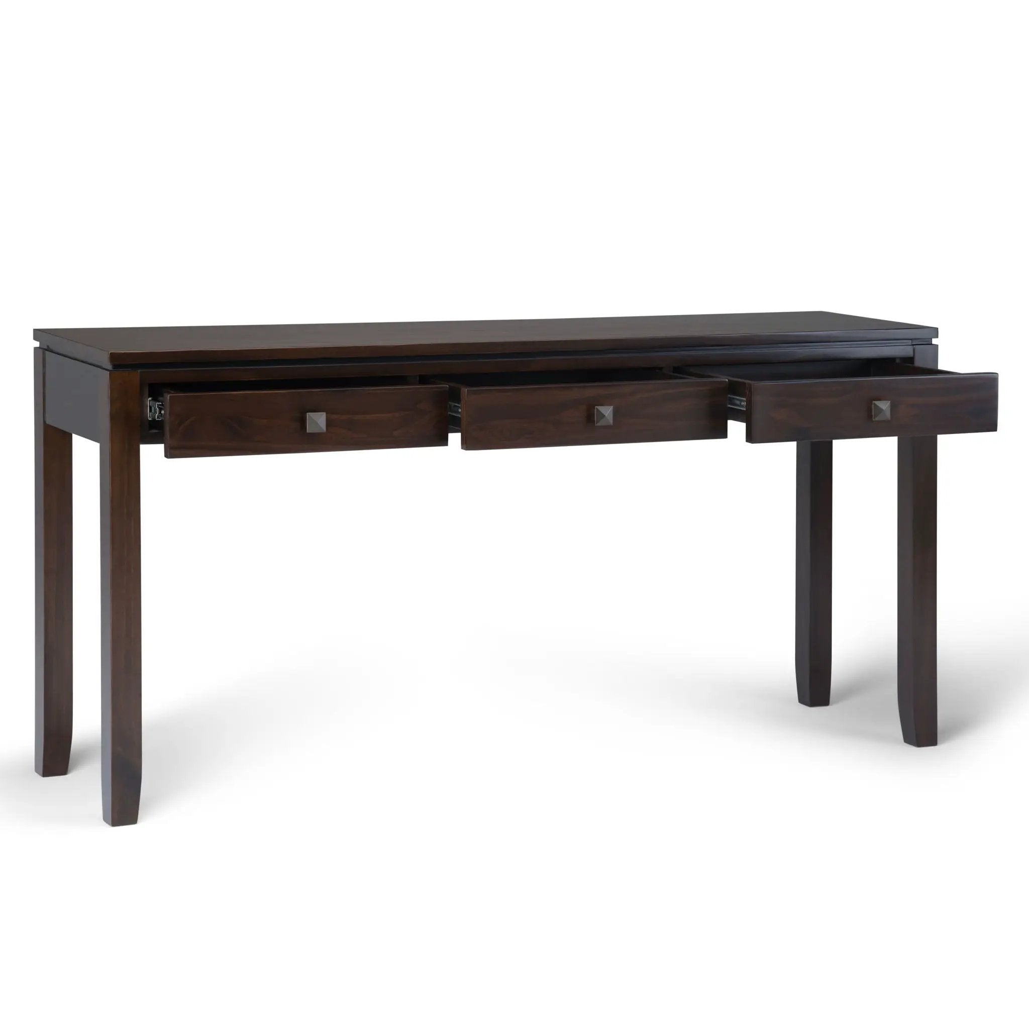 Cosmopolitan - Wide Console Sofa Table - Mahogany Brown by Unique Piece Furniture
