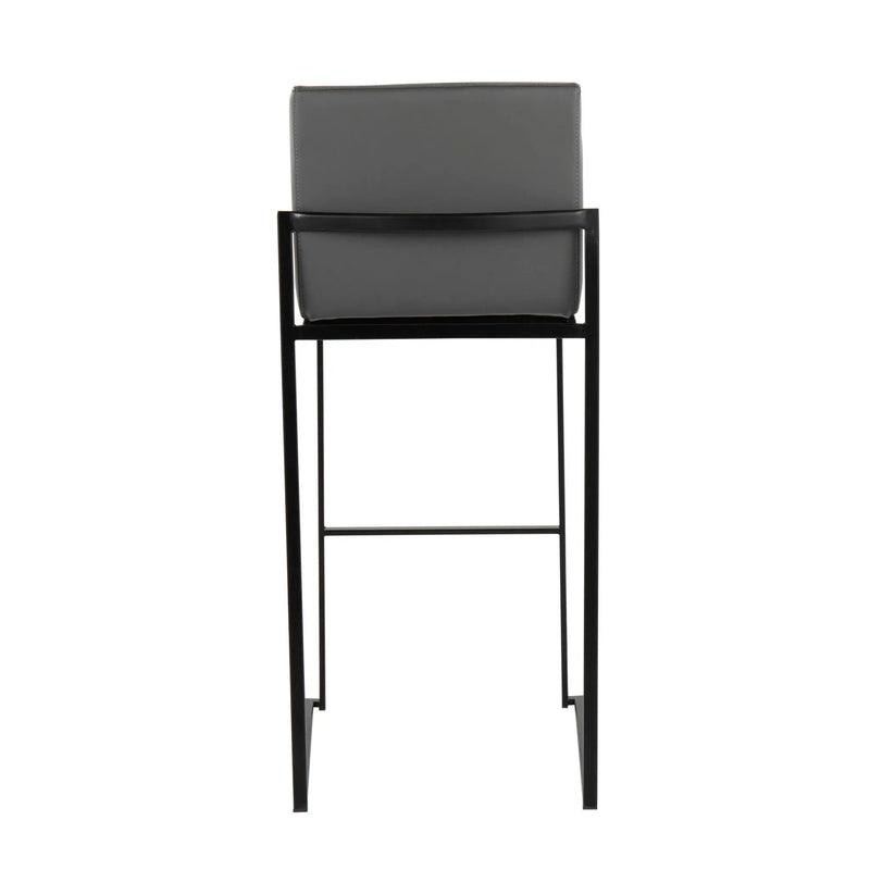 Fuji - Contemporary High Back Barstool Elegant Design by HouseOfZazla