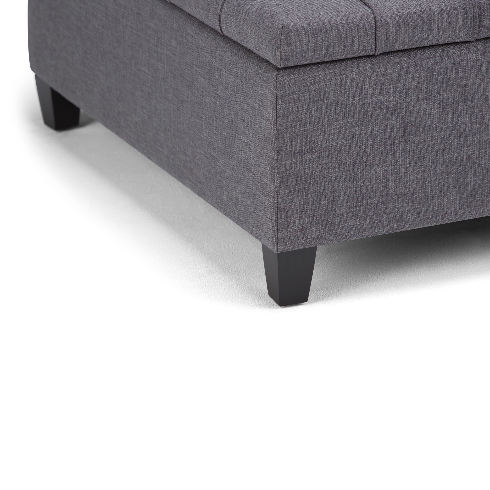 Harrison - Upholstered Coffee Table Storage Ottoman by HouseOfZazla