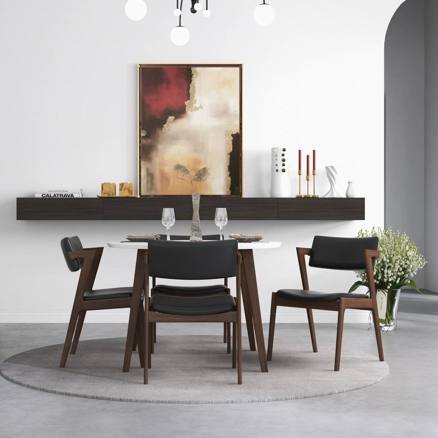 Edwin - Mid-Century Modern Dining Chair (Set of 2) by HouseOfZazla