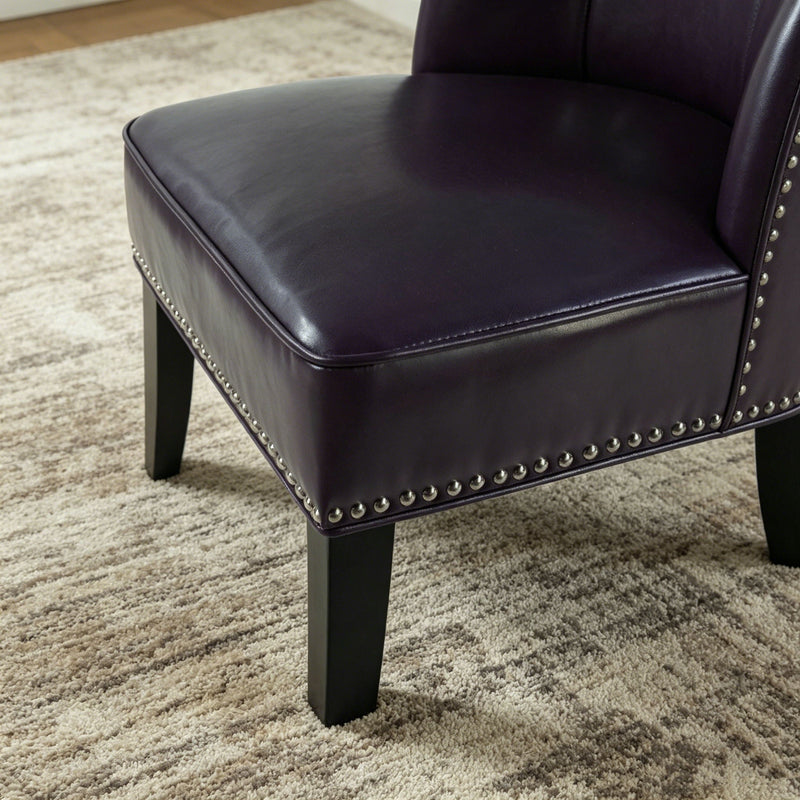 Accent Chair For Living Room - Purple by HouseOfZazla