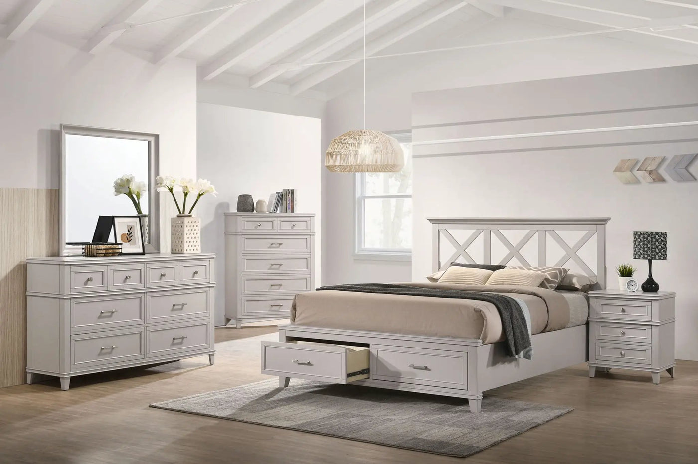 6 Drawer Dresser, Ample Storage by Unique Piece Furniture