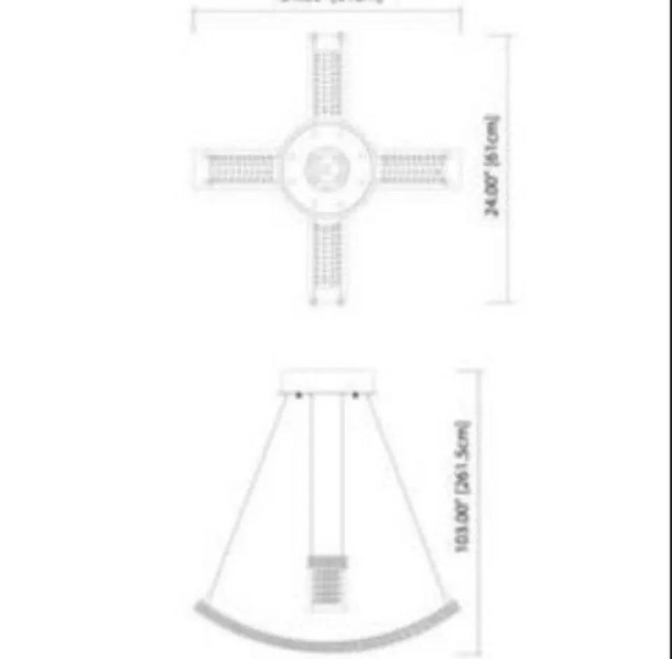 Pendant 2Lt LED by Elan 83494 in Chrome Finish by Selzalot