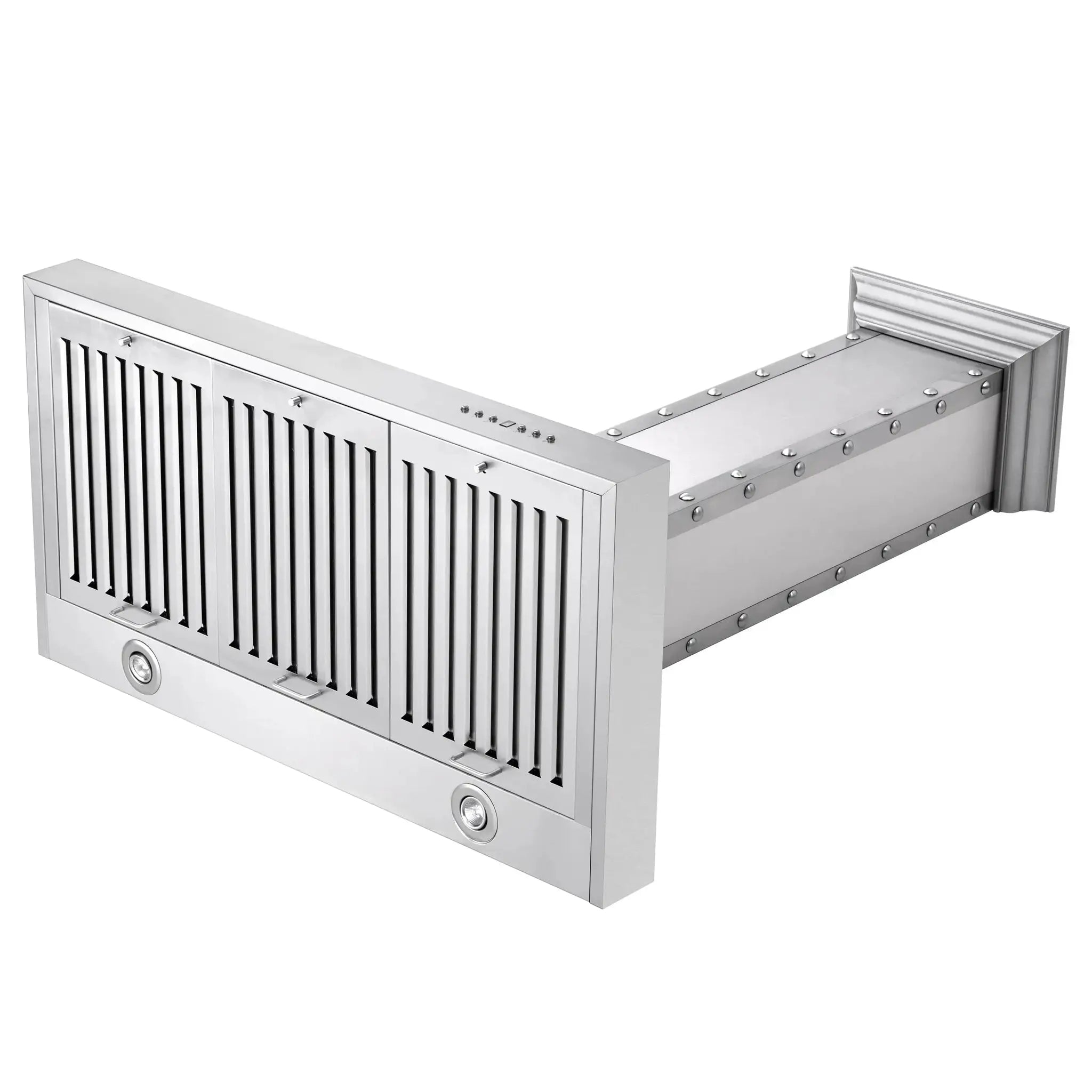 ZLINE 36" Designer Series Stainless Island Range Hood, KB2i-4SSXS-36 by Farmhouse Kitchen and Bath