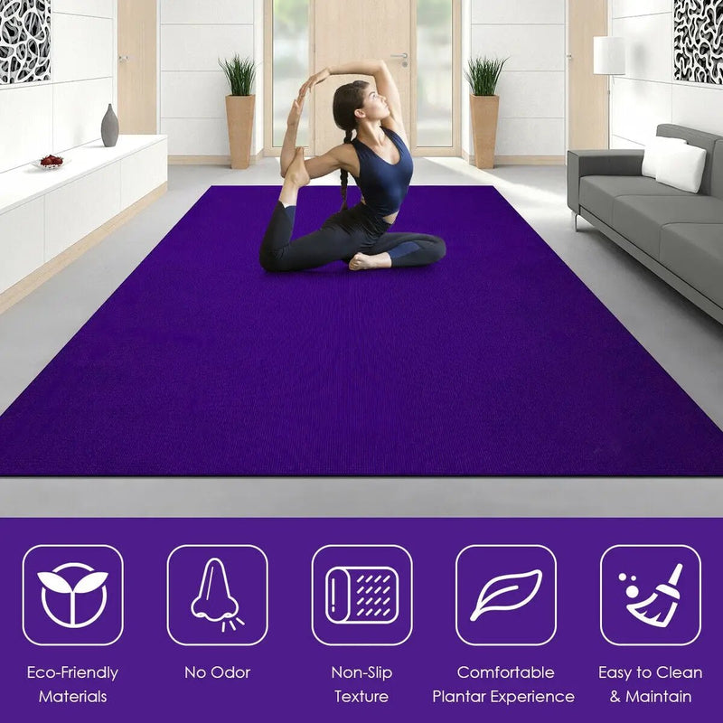 Workout Yoga Mat for Exercise by DirectDeals