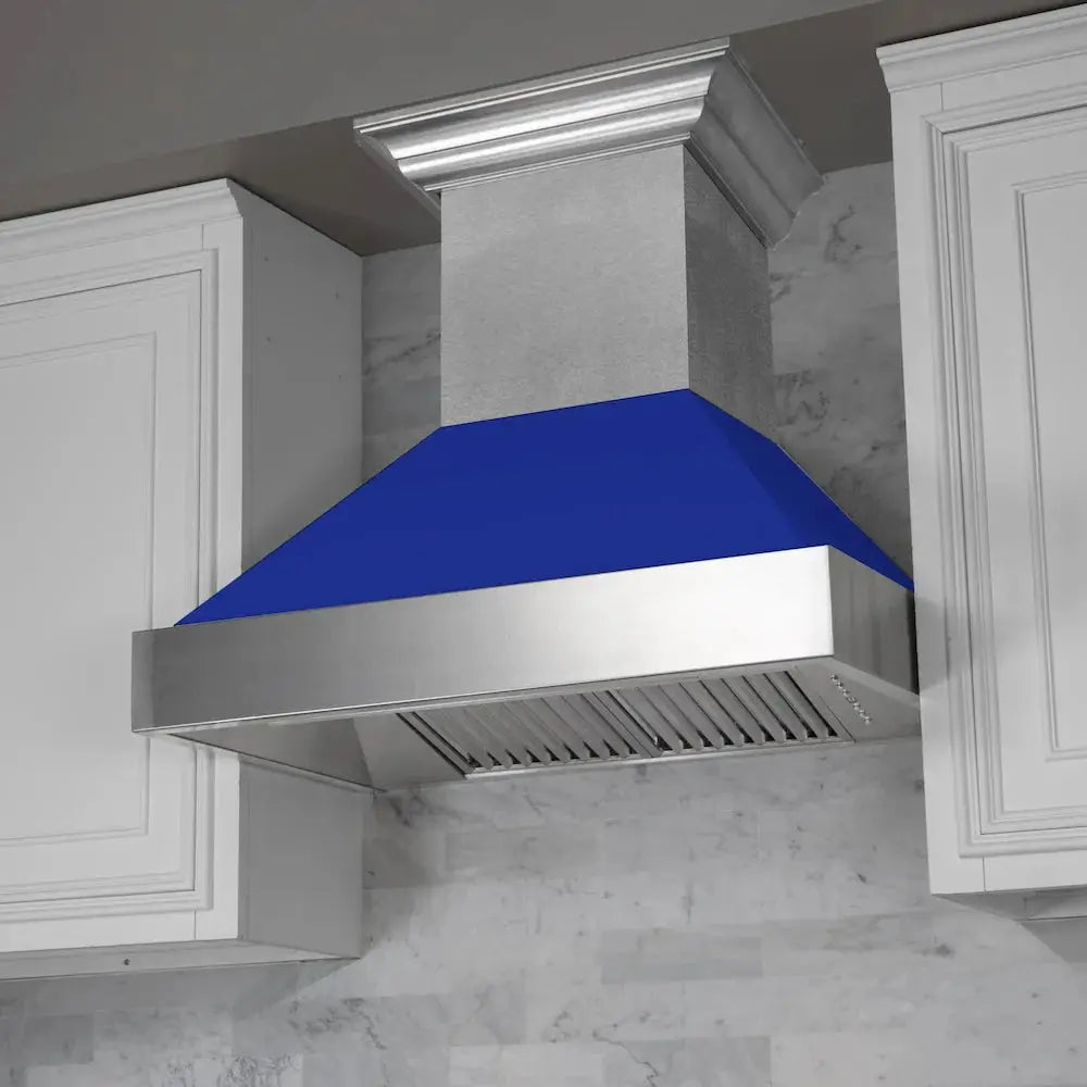 ZLINE 48" Bundle Range RAS-BM-48 & Range Hood 8654BM-48, 2KP-RASBMRH48 by Farmhouse Kitchen and Bath