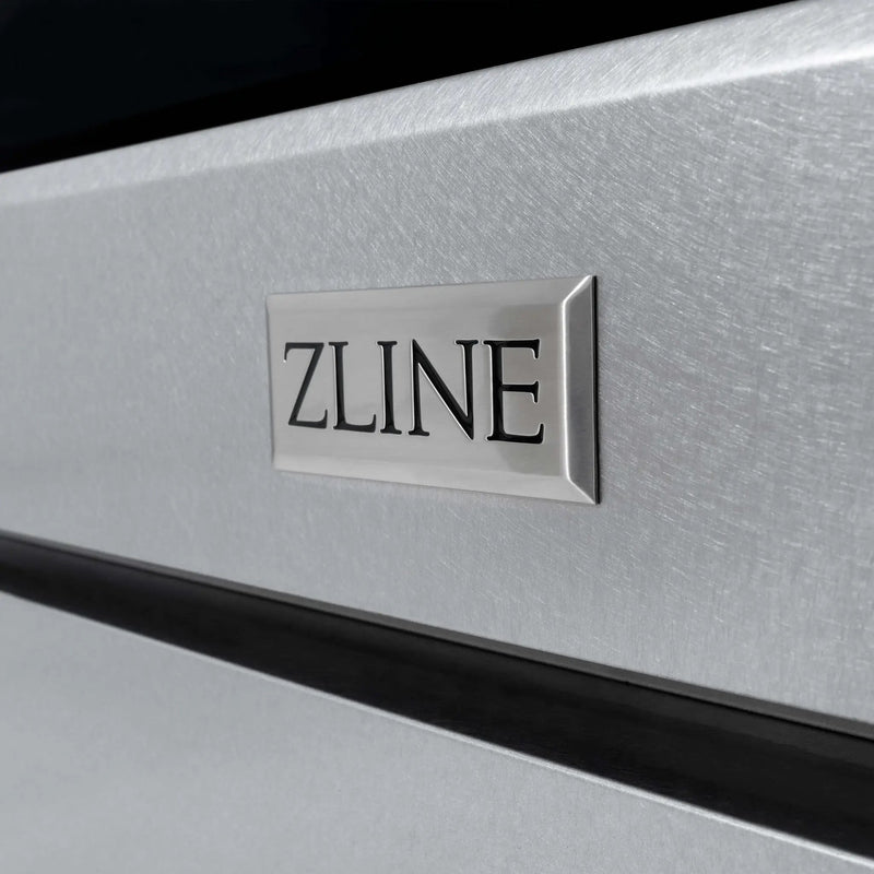 ZLINE 48"Paramount Dual Fuel Range DuraSnow® Brass Burners SDRS-BR-48 by Farmhouse Kitchen and Bath