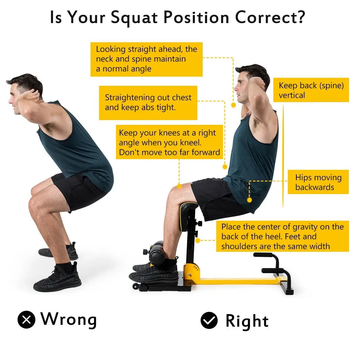 8-in-1 Multifunctional Home Gym Squat Fitness Equipment by DirectDeals